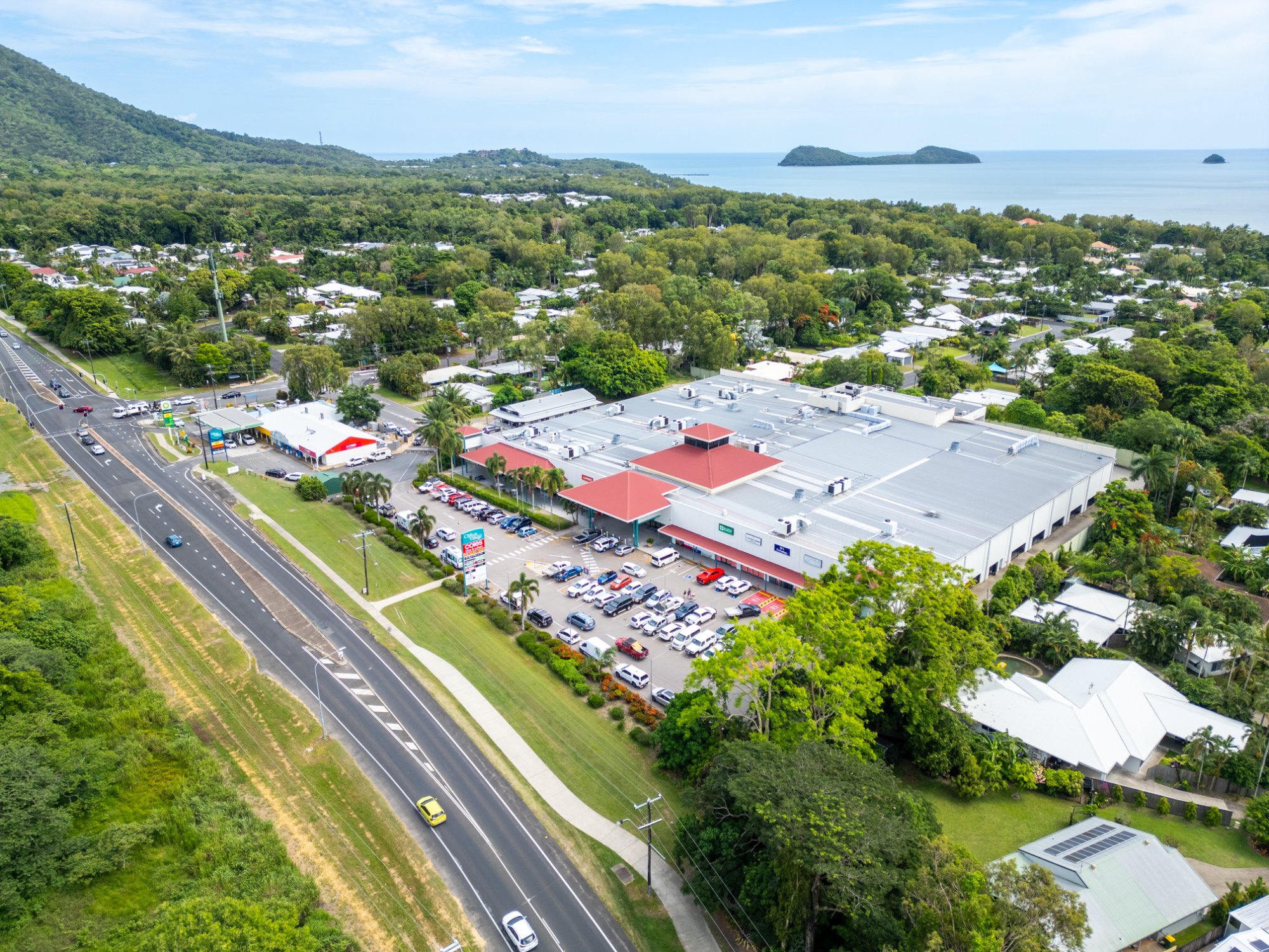 Aerial view of Clifton Village