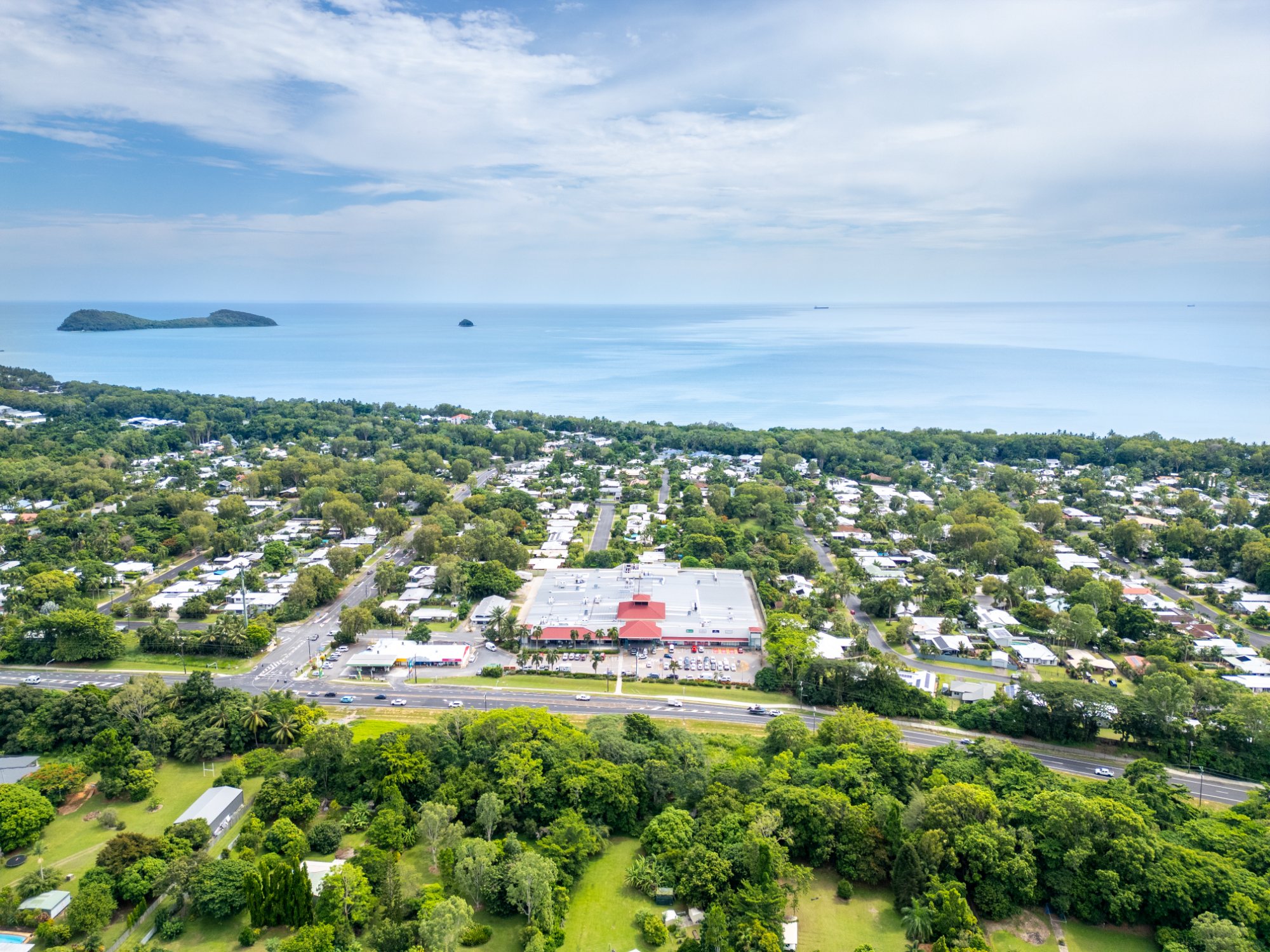 Clifton Beach from above